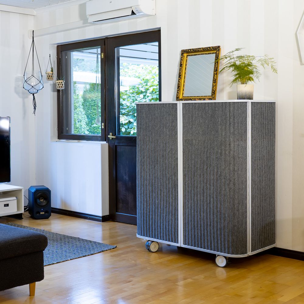 Mobilier et rangements pour bureau - Meuble Espace de bureau acoustique - EVAVAARADESIGN