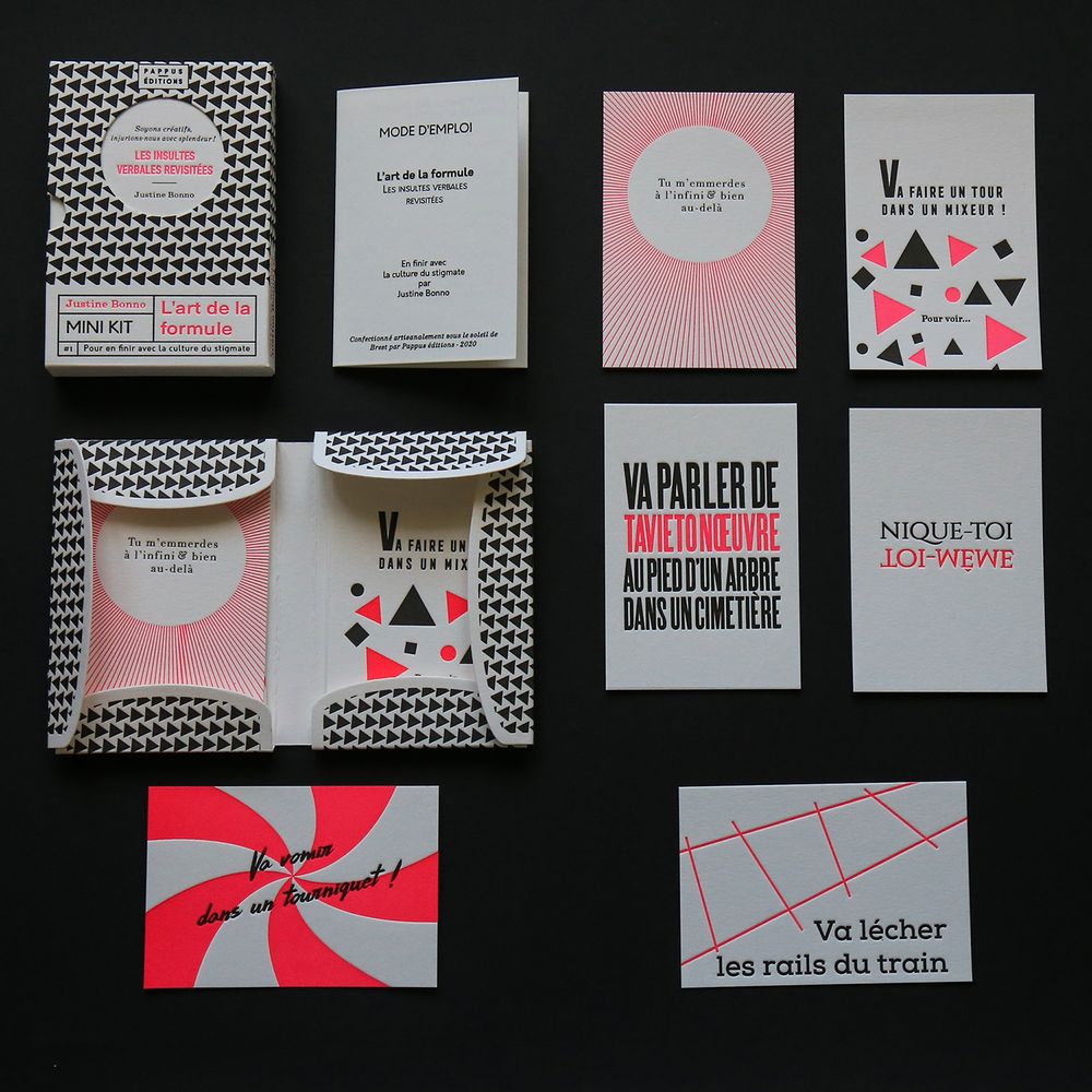 Children's games - Box The Art of Formula: The Revisited Insult - PAPPUS ÉDITIONS