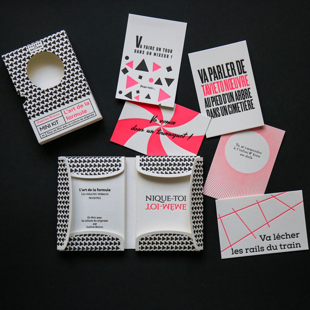 Children's games - Box The Art of Formula: The Revisited Insult - PAPPUS ÉDITIONS