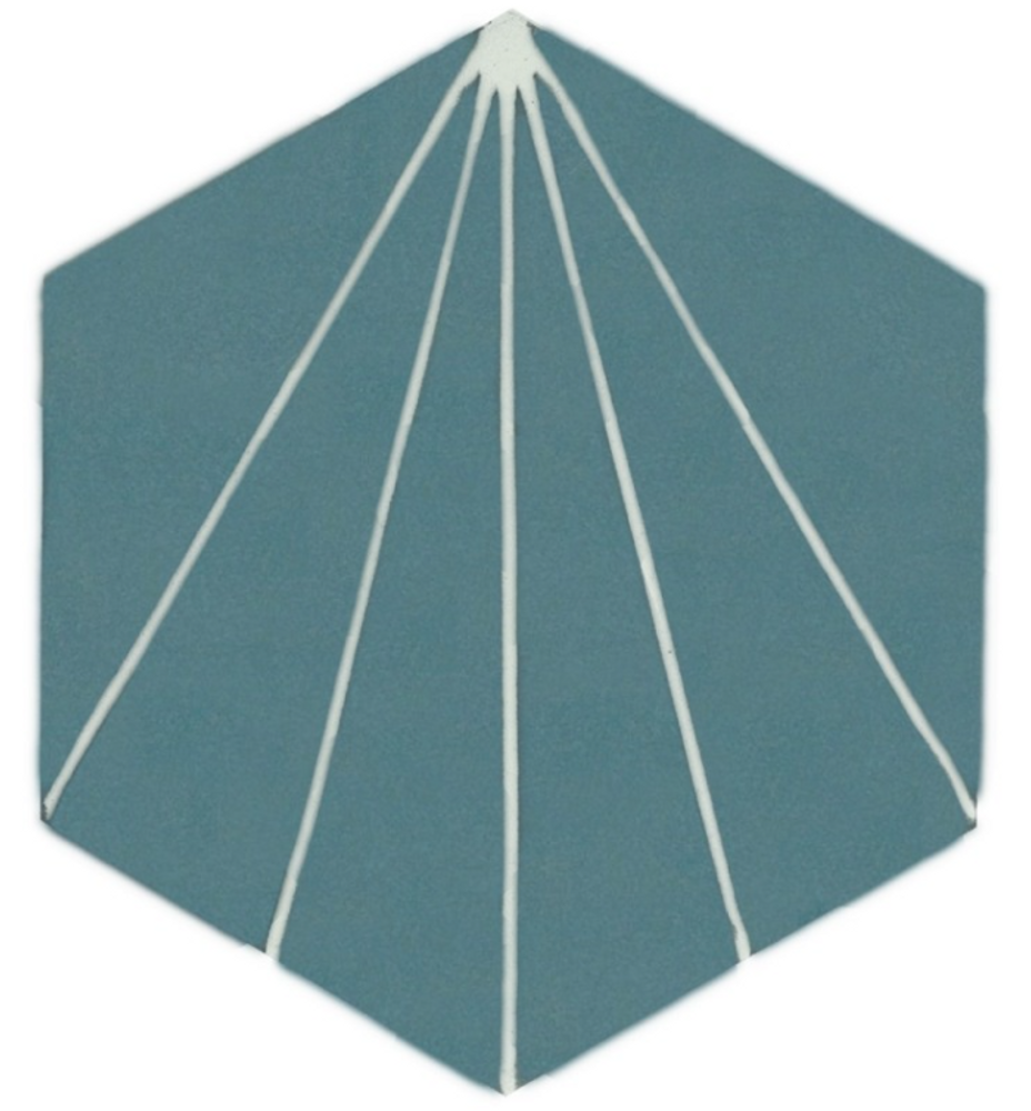 Cement tiles - Hexagonal Cement Tile - ETOFFE.COM