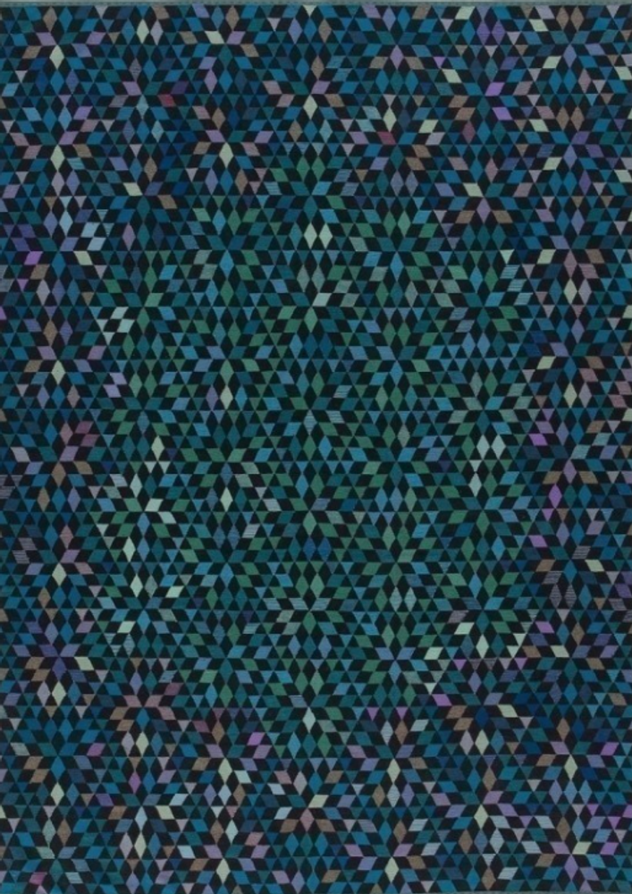 Tapis - Tapis Diamond Medallion Blue Green - ETOFFE.COM