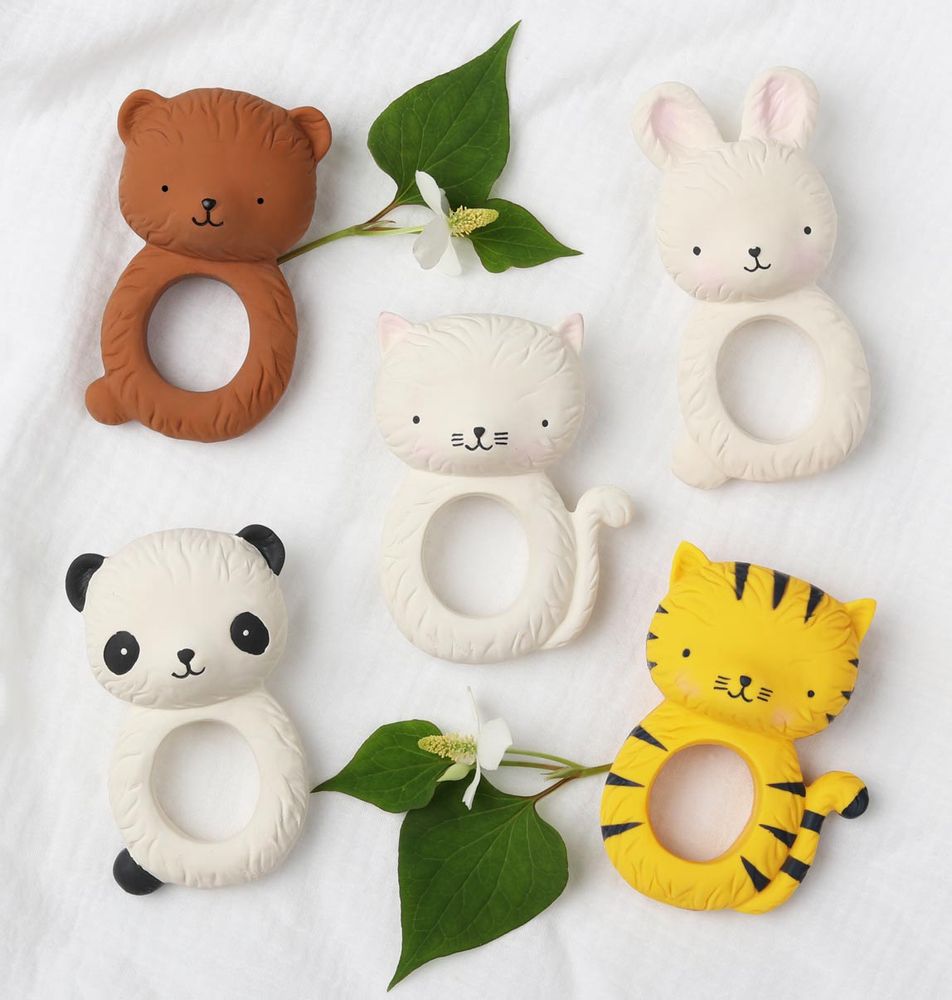 Accessoires pour puériculture - Anneaux de dentition A LITTLE LOVELY COMPAGNY - A LITTLE LOVELY COMPANY