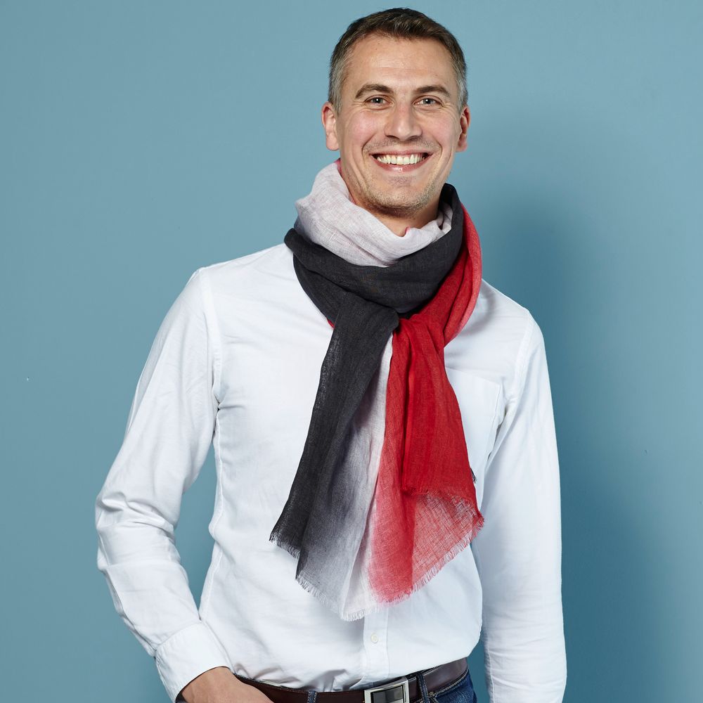 Foulards et écharpes - CHÈCHE HOMME TIE & DYE TRESTRIGNEL - AV08 PARIS