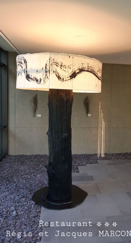 Objets de décoration - Lampadaire L'Arbre-Lumière Yakisugi - ADJAO