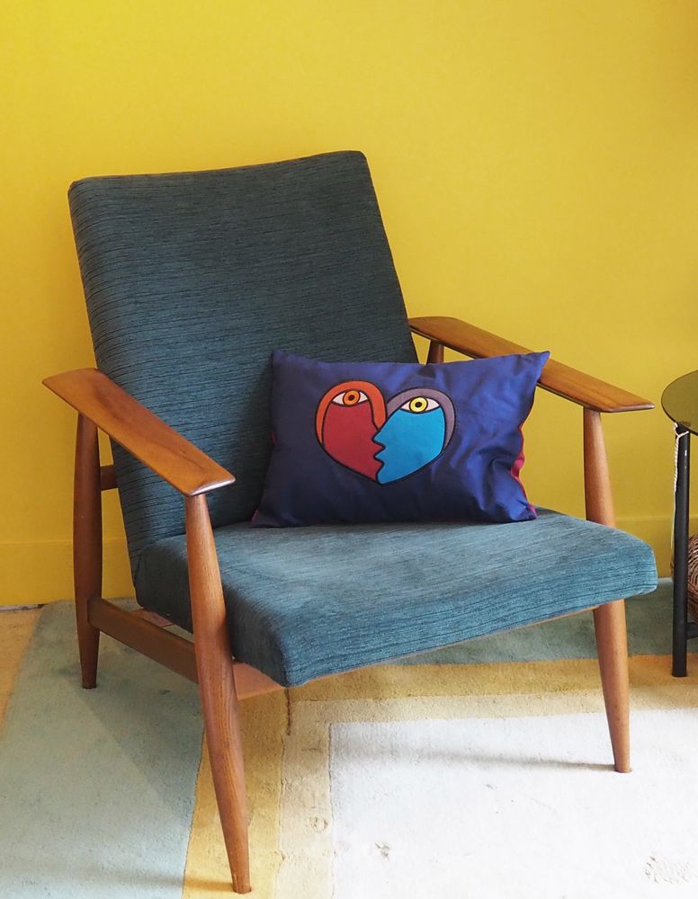 Cushions - Cushion - Lovers faces - MACON & LESQUOY