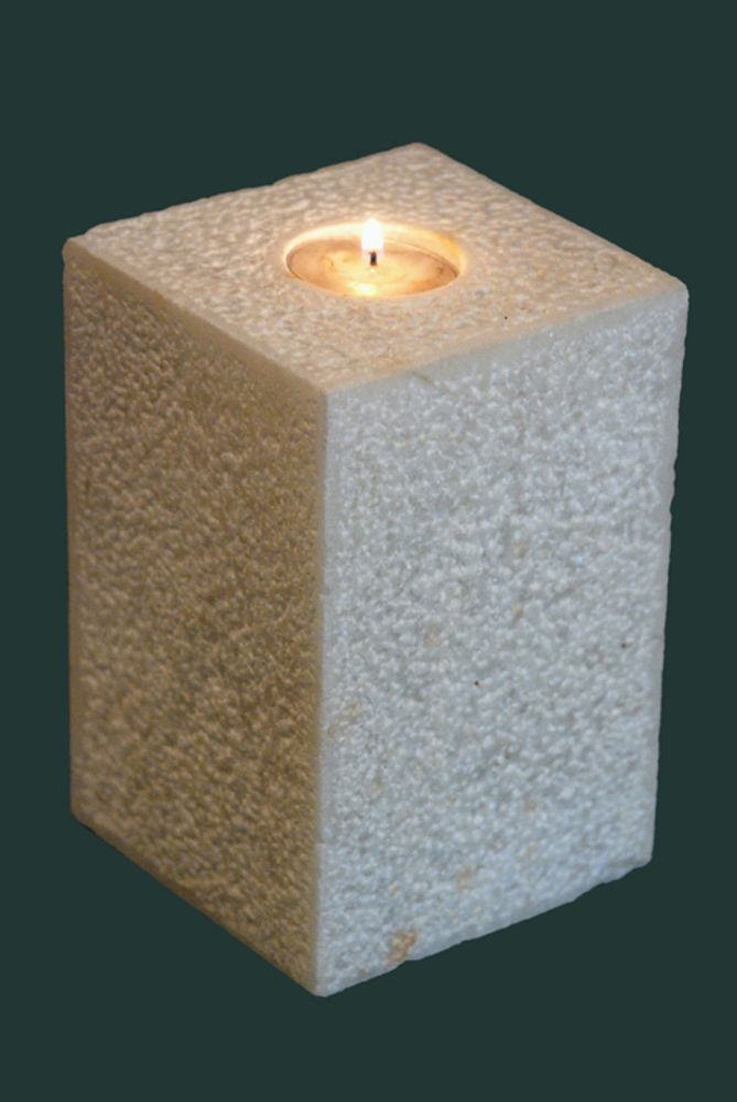Objets de décoration - Lot de 3 supports de lumière en T en marbre Finition martelée - VEN AESTHETIC CREATIONS