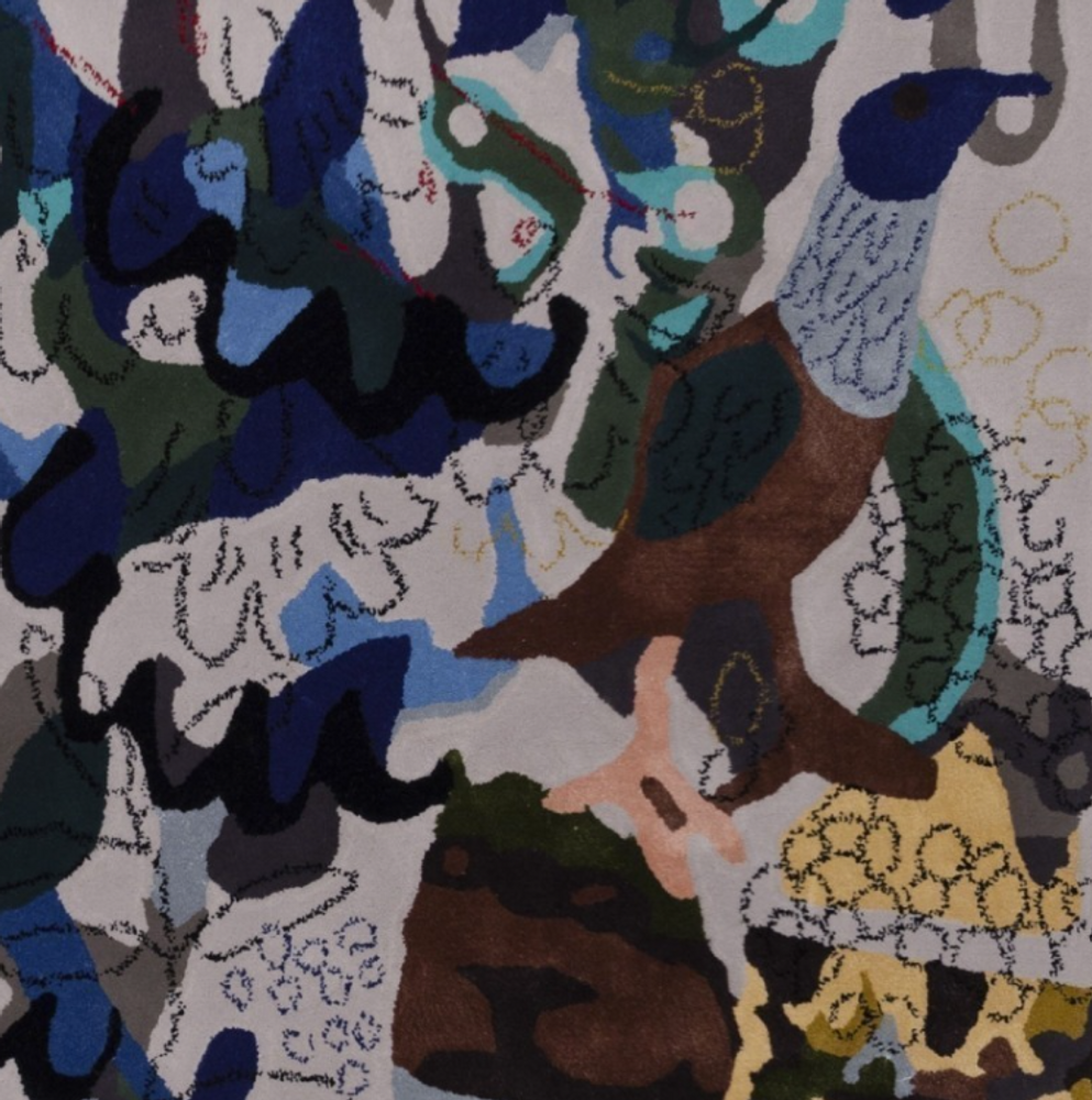 Tapis - Tapis Les Oiseaux - ETOFFE.COM