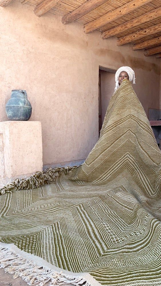 Other caperts - Kilim-Carpet Moroccan - Zigzag Flatweave - TASHKA RUGS