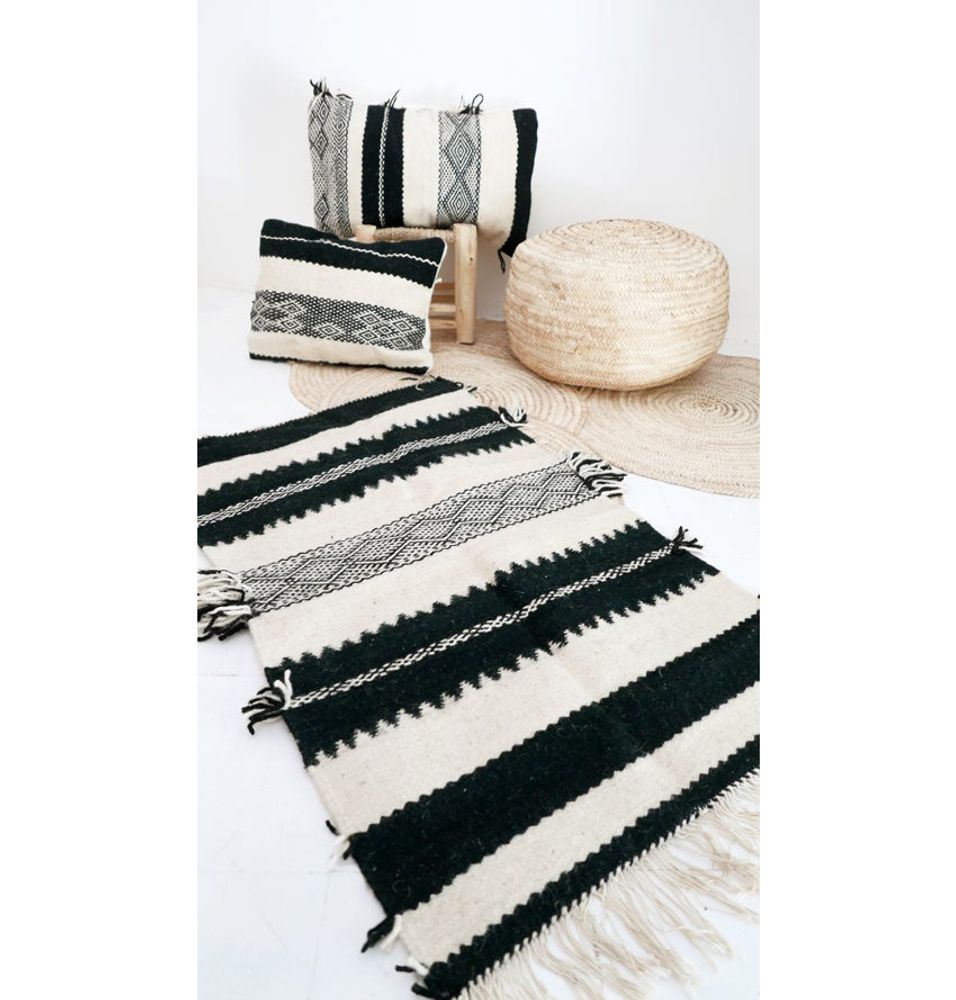 Autres tapis - Petit kilim Wool Shadoui - Tapis berbère - TASHKA RUGS