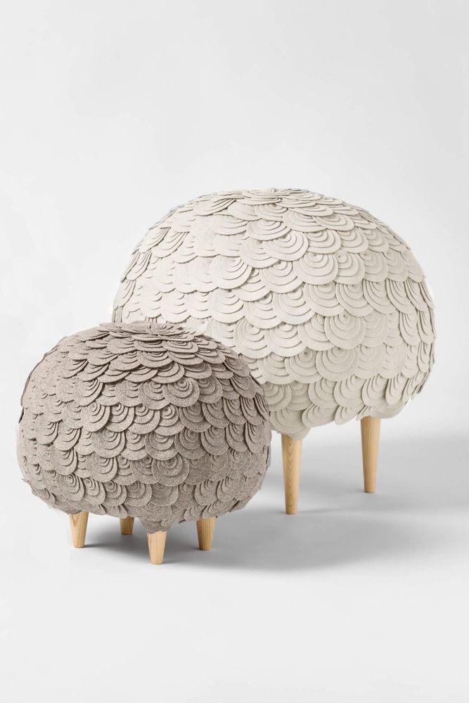 Chambres d'enfants - Tabouret mouton - BUREL FACTORY