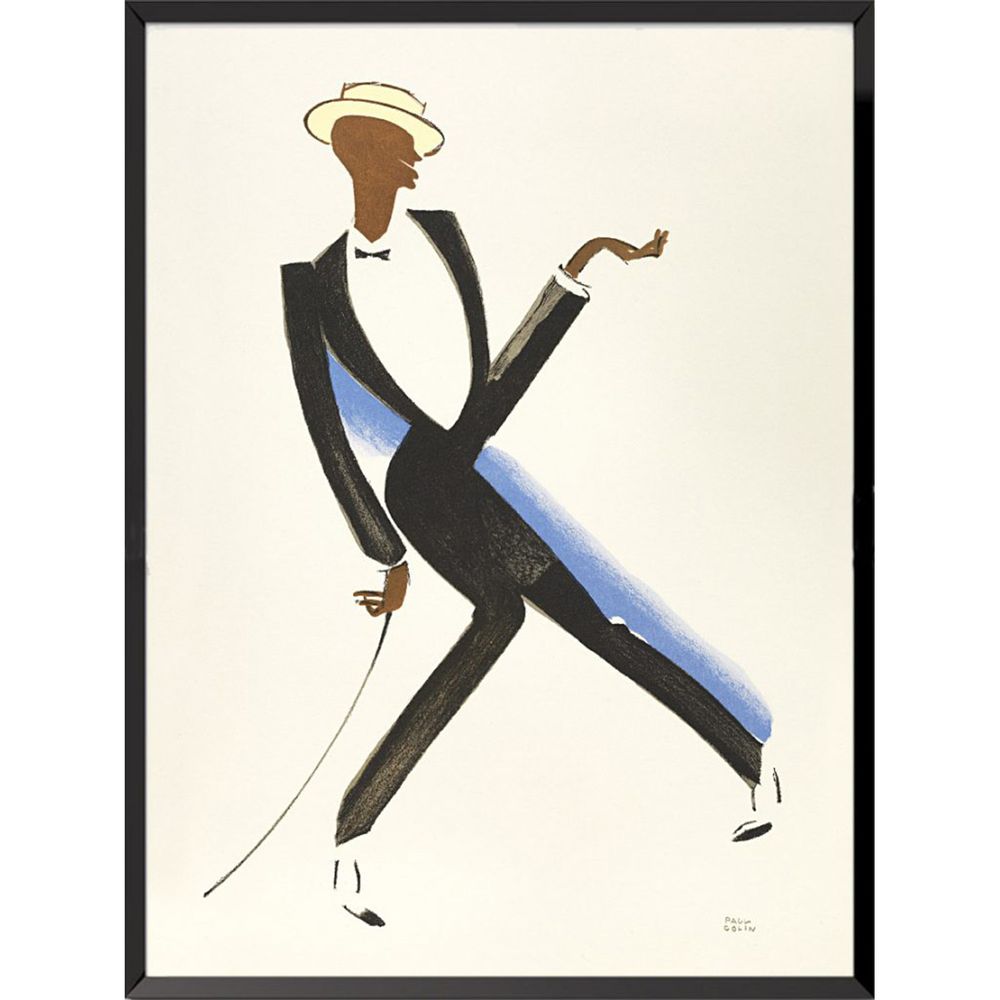 Affiches - AFFICHE DANSEUR JAZZ PAUL COLIN 30 x 45 cm - BILLPOSTERS