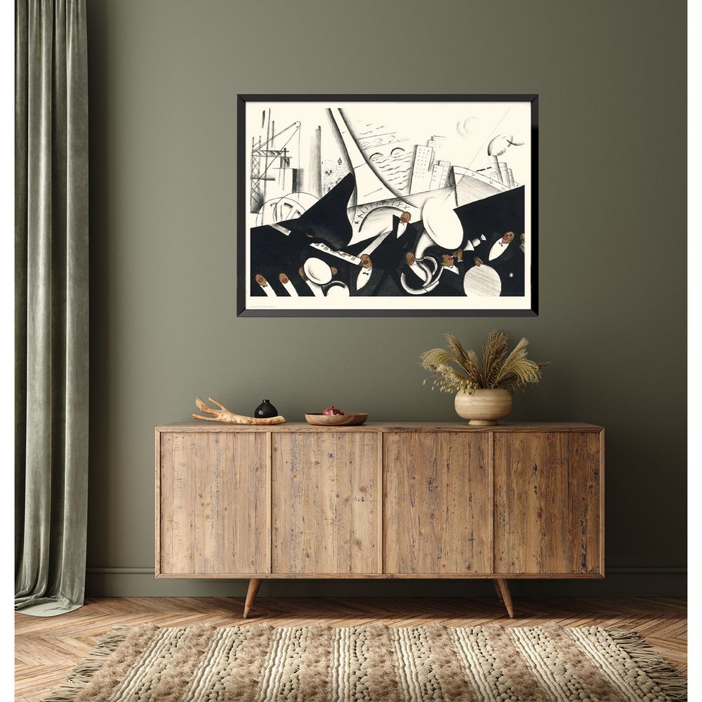 Affiches - AFFICHE ORCHESTRE DE JAZZ PAUL COLIN 50 x 70 cm - BILLPOSTERS