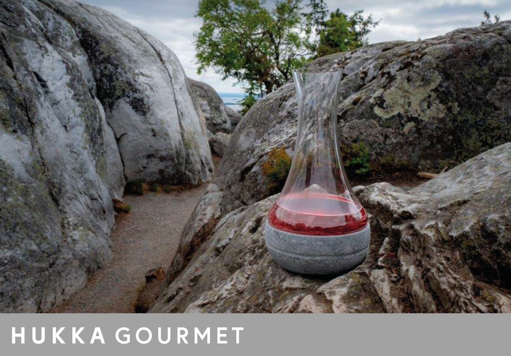 Wine accessories - Carafina Wine Decanter - HUKKA DESIGN / RAW FINNISH