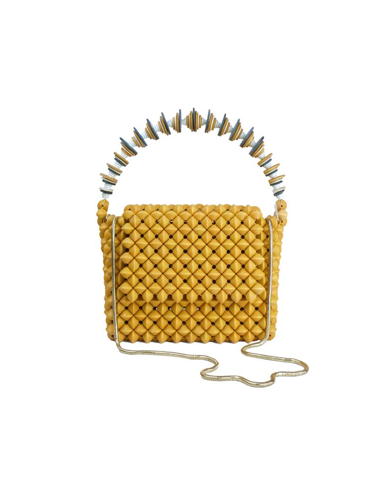 Bags and totes - Marmol - Handmade Wood Bag - MOY STUDIO