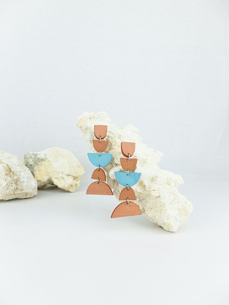 Jewelry - Balandra - Handmade Wood Earrings - MOY STUDIO