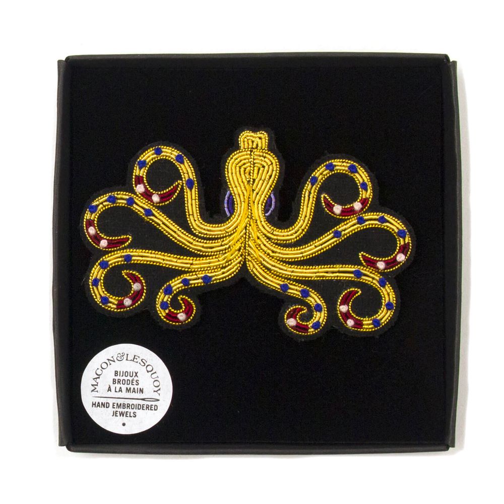 Cadeaux - Broche - Pieuvre Grecque - MACON & LESQUOY
