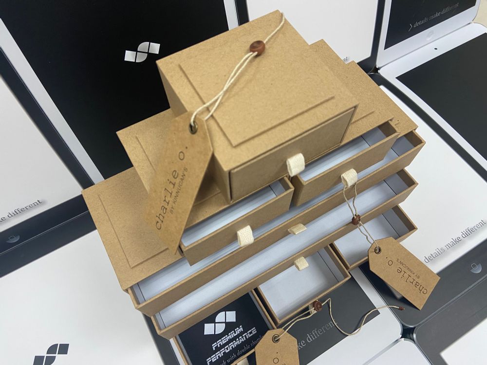 Storage boxes - Recyclable Kraft Paper Storage Box - SHUN SUM GROUP LTD.