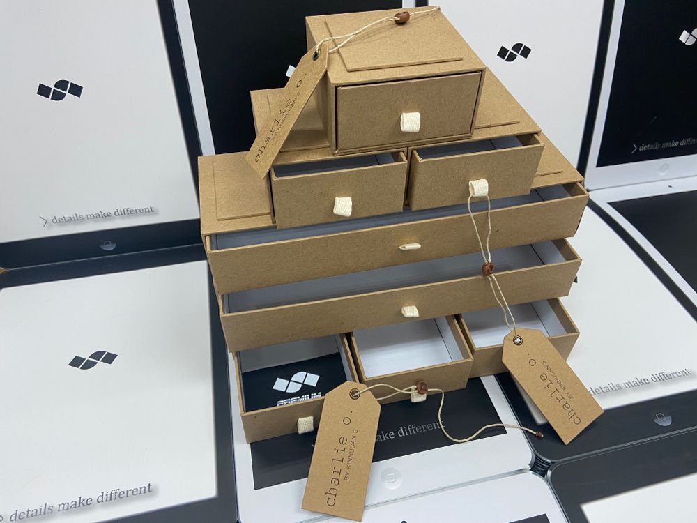 Storage boxes - Recyclable Kraft Paper Storage Box - SHUN SUM GROUP LTD.