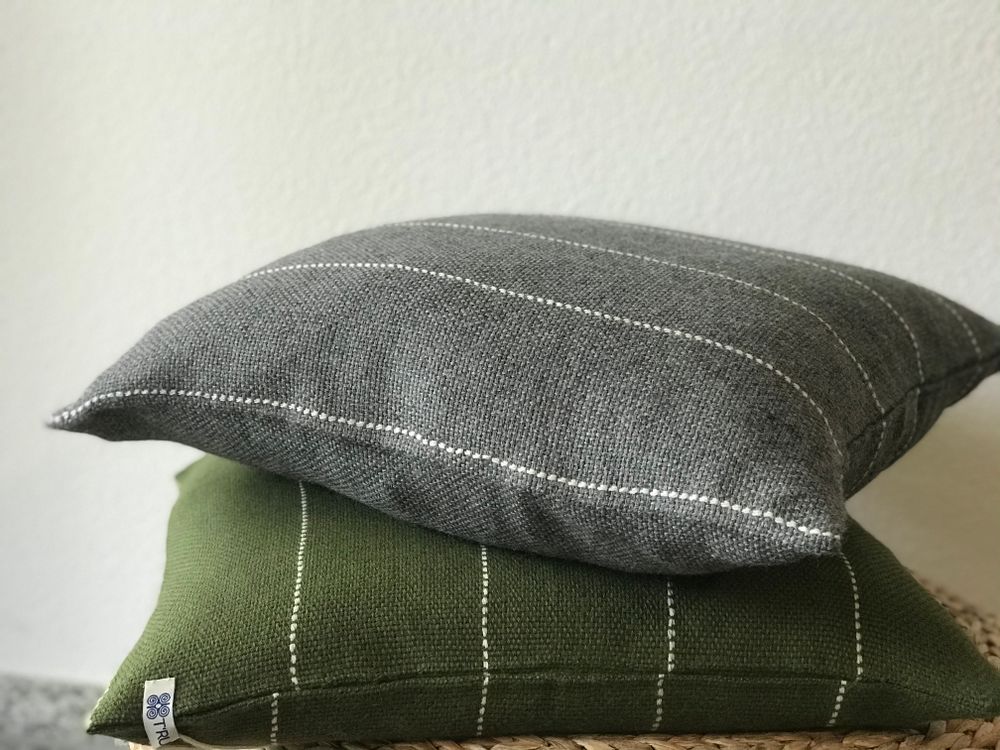 Coussins textile - Coussin WARA - T'RU SUSTAINABLE HANDMADE