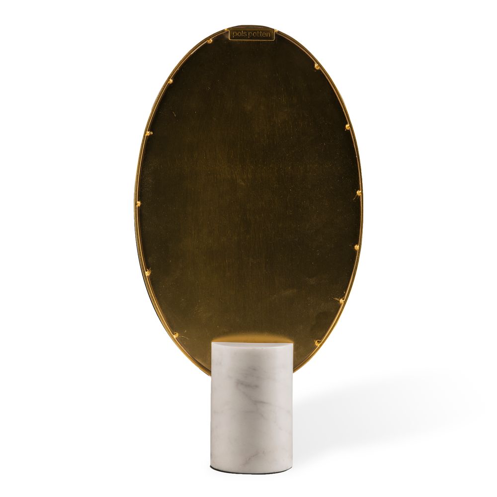 Hotel bedrooms - Mirror Oval Marble - POLSPOTTEN