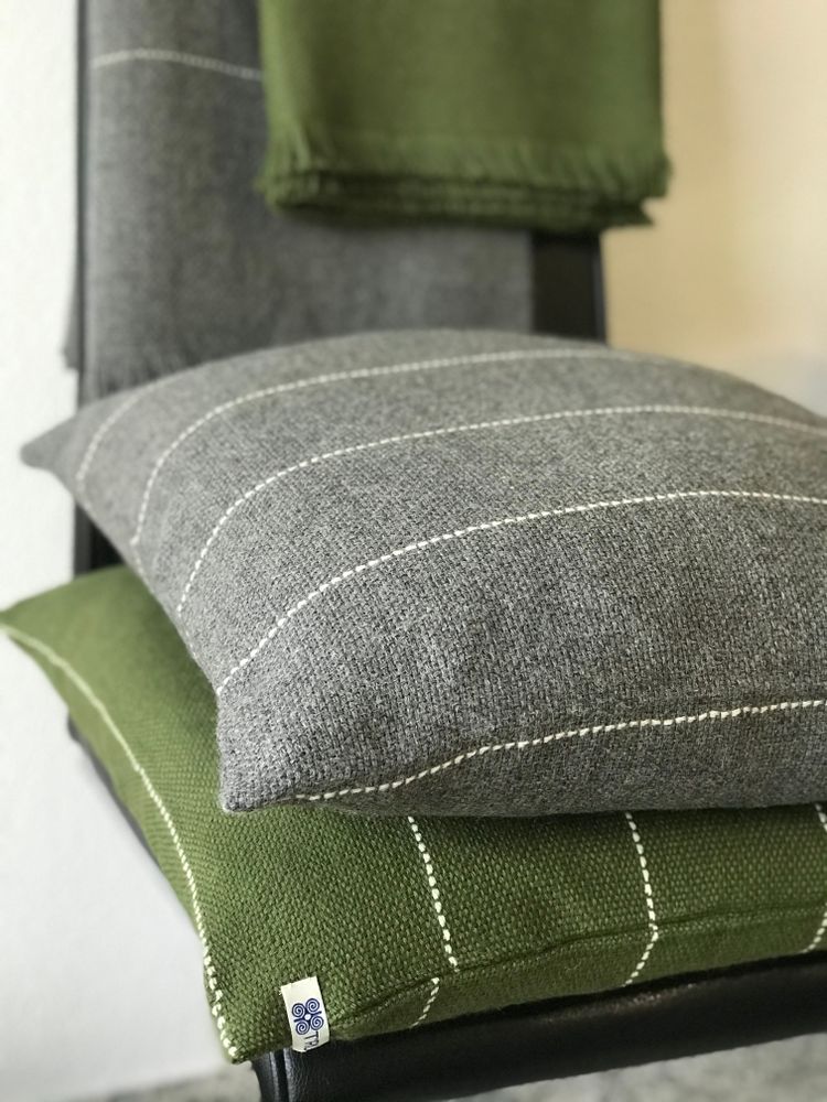 Coussins textile - Coussin WARA - T'RU SUSTAINABLE HANDMADE