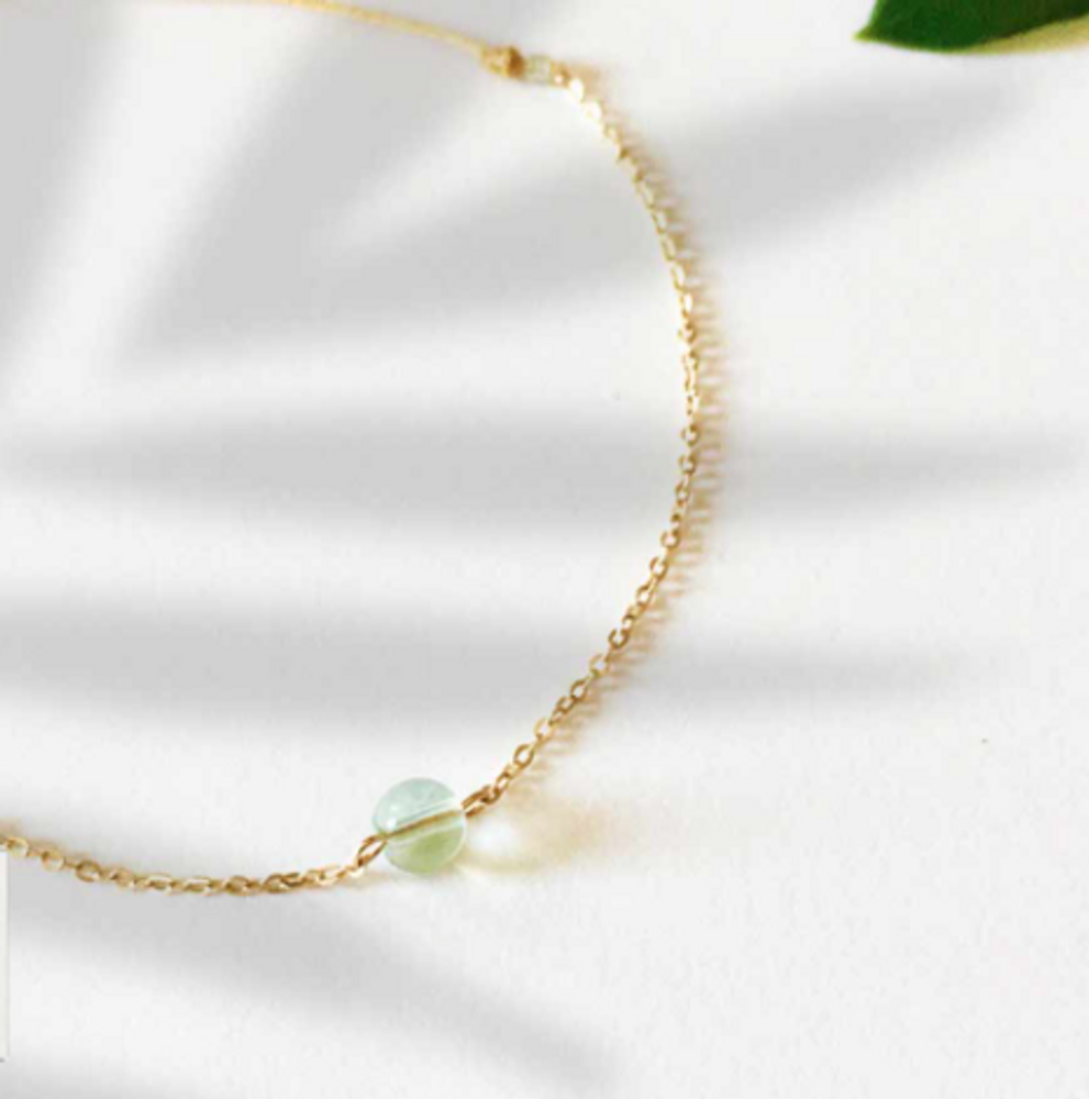 Jewelry - Fluorite Link Bracelet - GIVE ME HAPPINESS