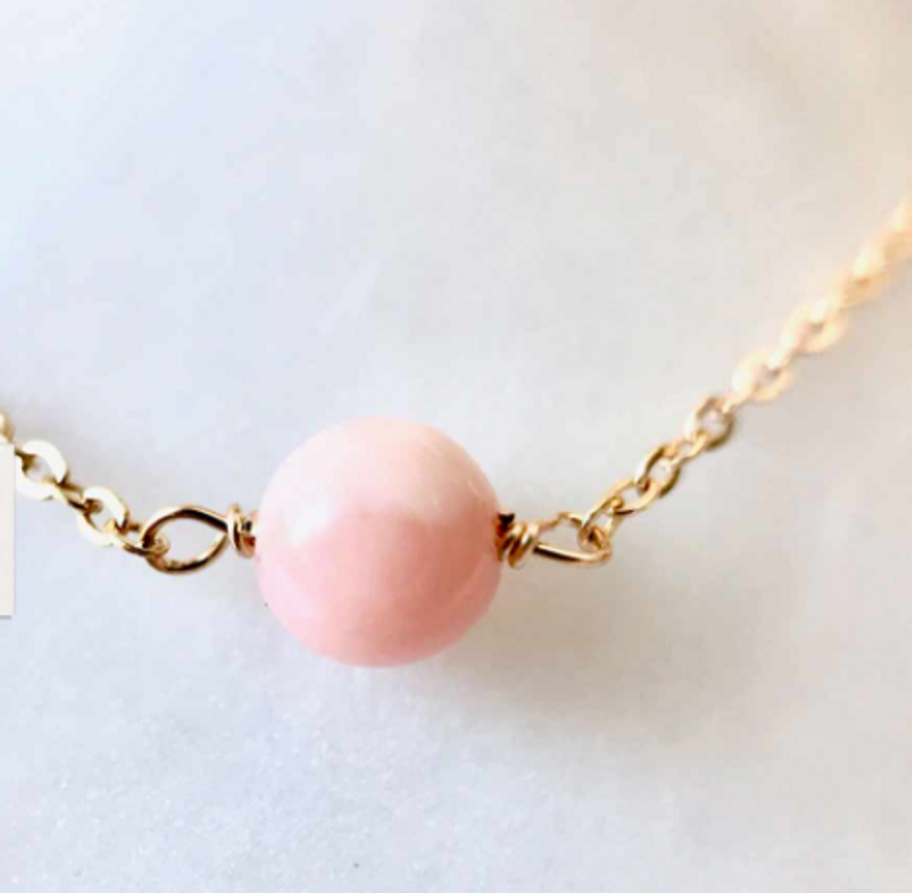 Jewelry - Pink Opal Clasp Bracelet - GIVE ME HAPPINESS