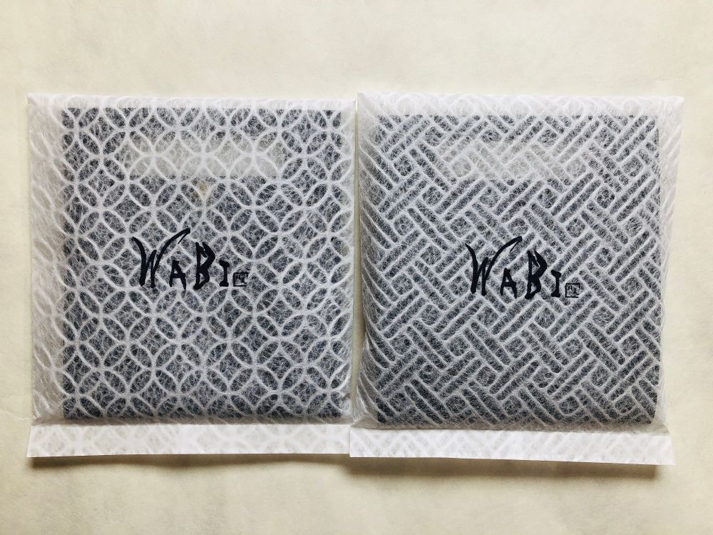Petite maroquinerie - Étui pour masque en cuir Edo & Monogram - WABI