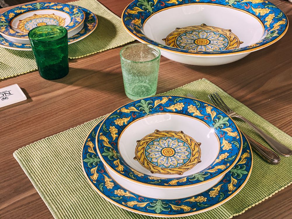 Ceramic - Pasta Set Sicily - CERAMICHE NOI