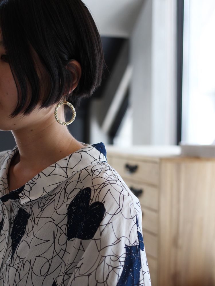 Jewelry - Hoop Type Pierced Earrings - DOMYO