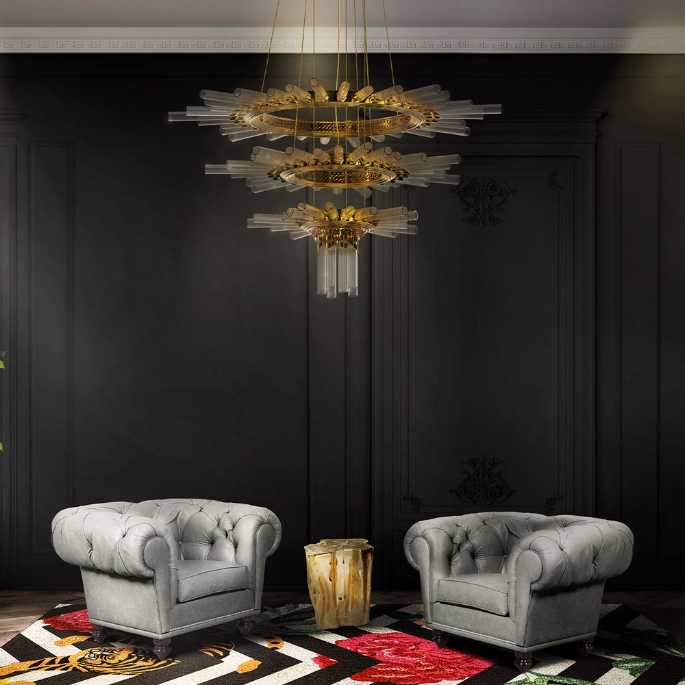 Mobilier et rangements pour bureau - Majestic Chandelier - COVET HOUSE