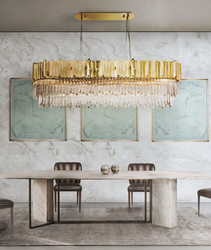 Mobilier et rangements pour bureau - Empire Snooker Suspension Lamp - COVET HOUSE