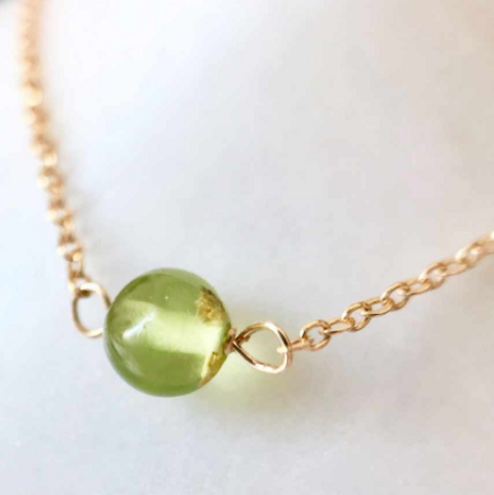 Bijoux - Collier 40/42 cm Péridot - GIVE ME HAPPINESS
