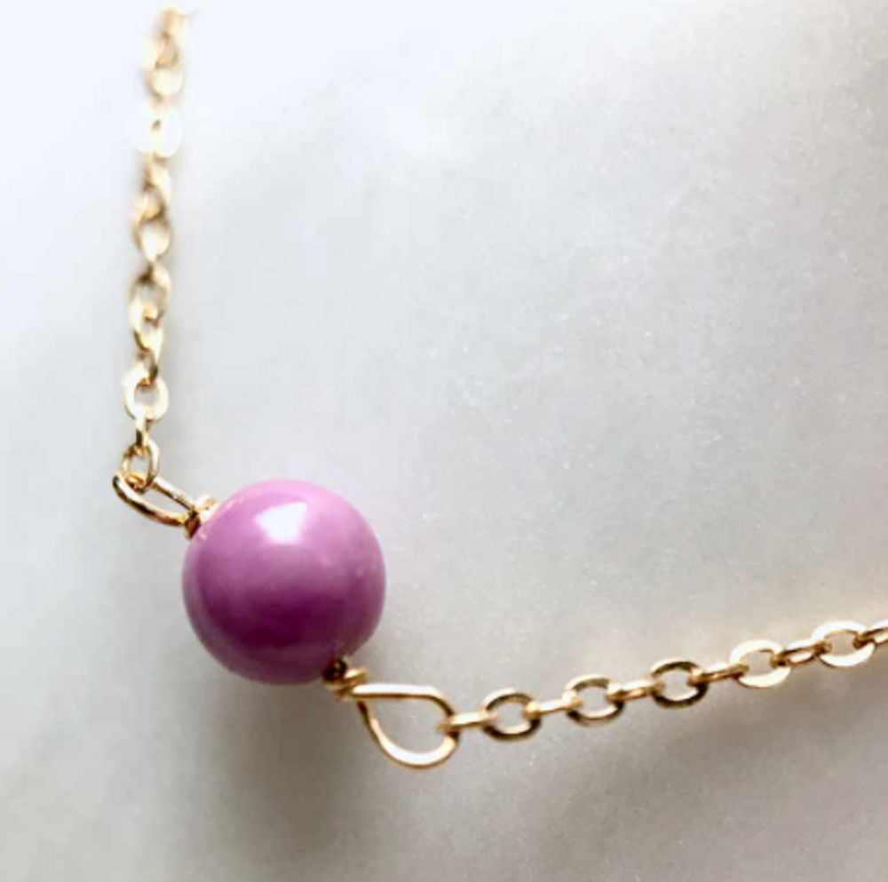 Bijoux - Collier 40/42 cm Phosphosidérite - GIVE ME HAPPINESS