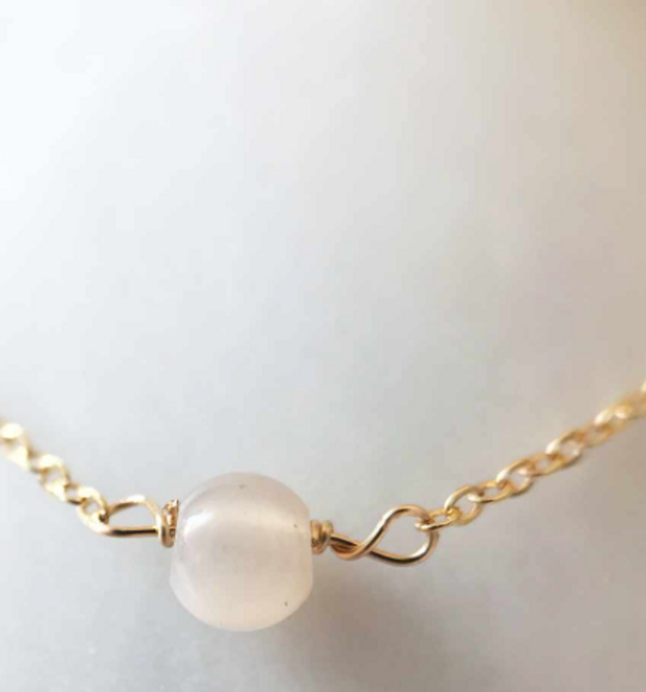Bijoux - Bracelet lien Pierre de Lune - GIVE ME HAPPINESS
