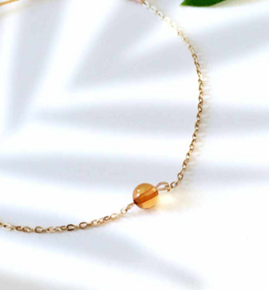 Bijoux - Collier 40/42 cm Ambre - GIVE ME HAPPINESS