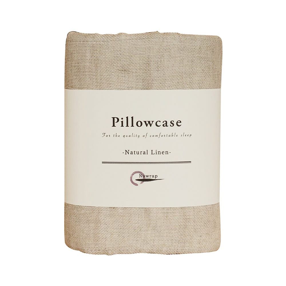Comforters and pillows - Natural Pillowcases - NAWRAP