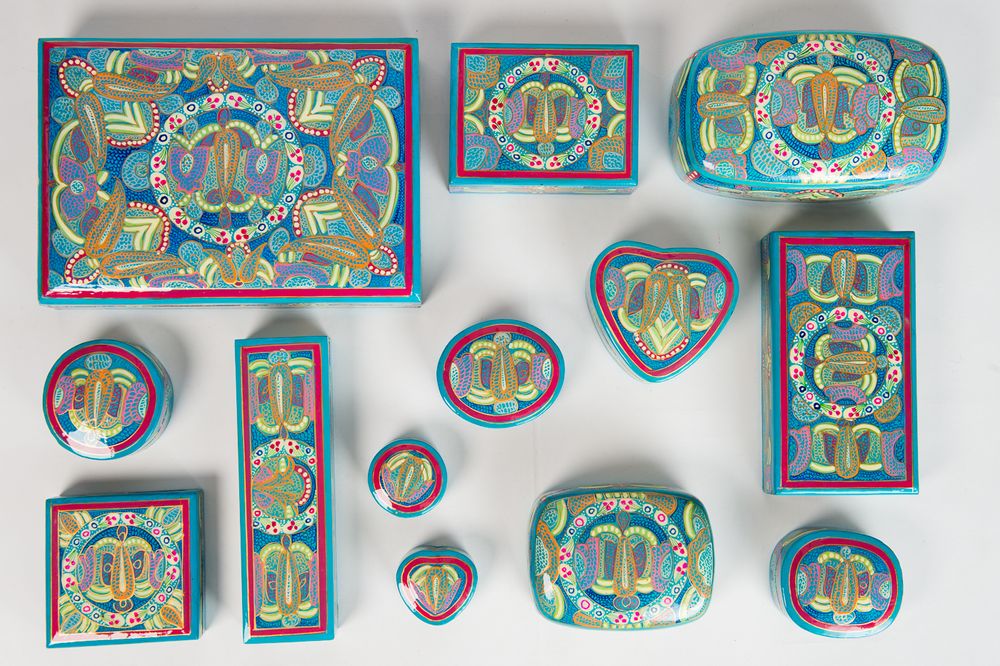 Unique pieces - Paper Mache Boxes - PECHAAN