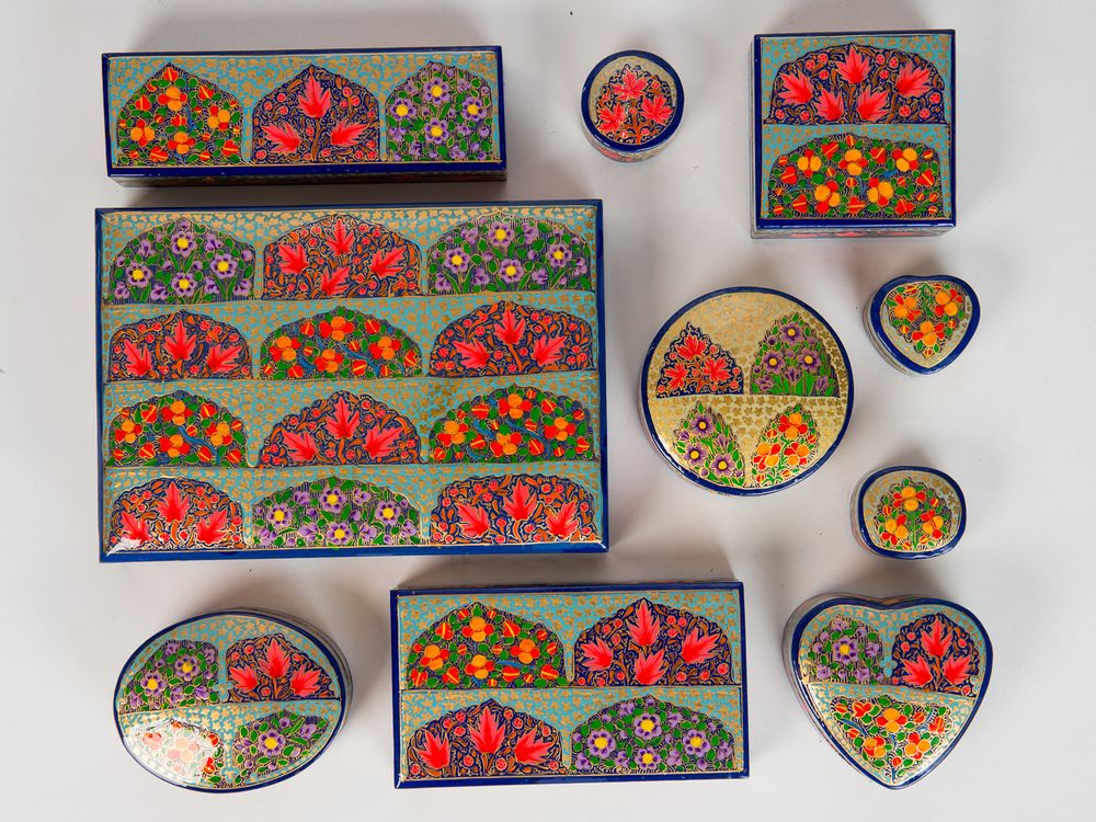 Unique pieces - Paper Mache Boxes - PECHAAN