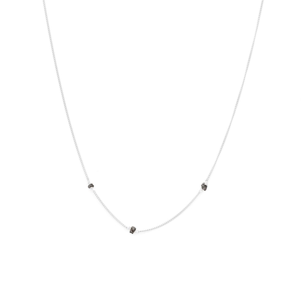Jewelry - Simple necklace - raw diamond - YAY PARIS