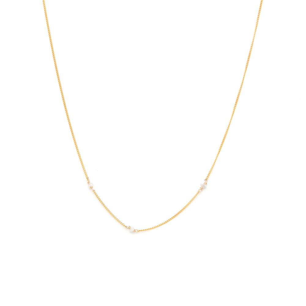 Jewelry - Simple necklace - raw diamond - YAY PARIS