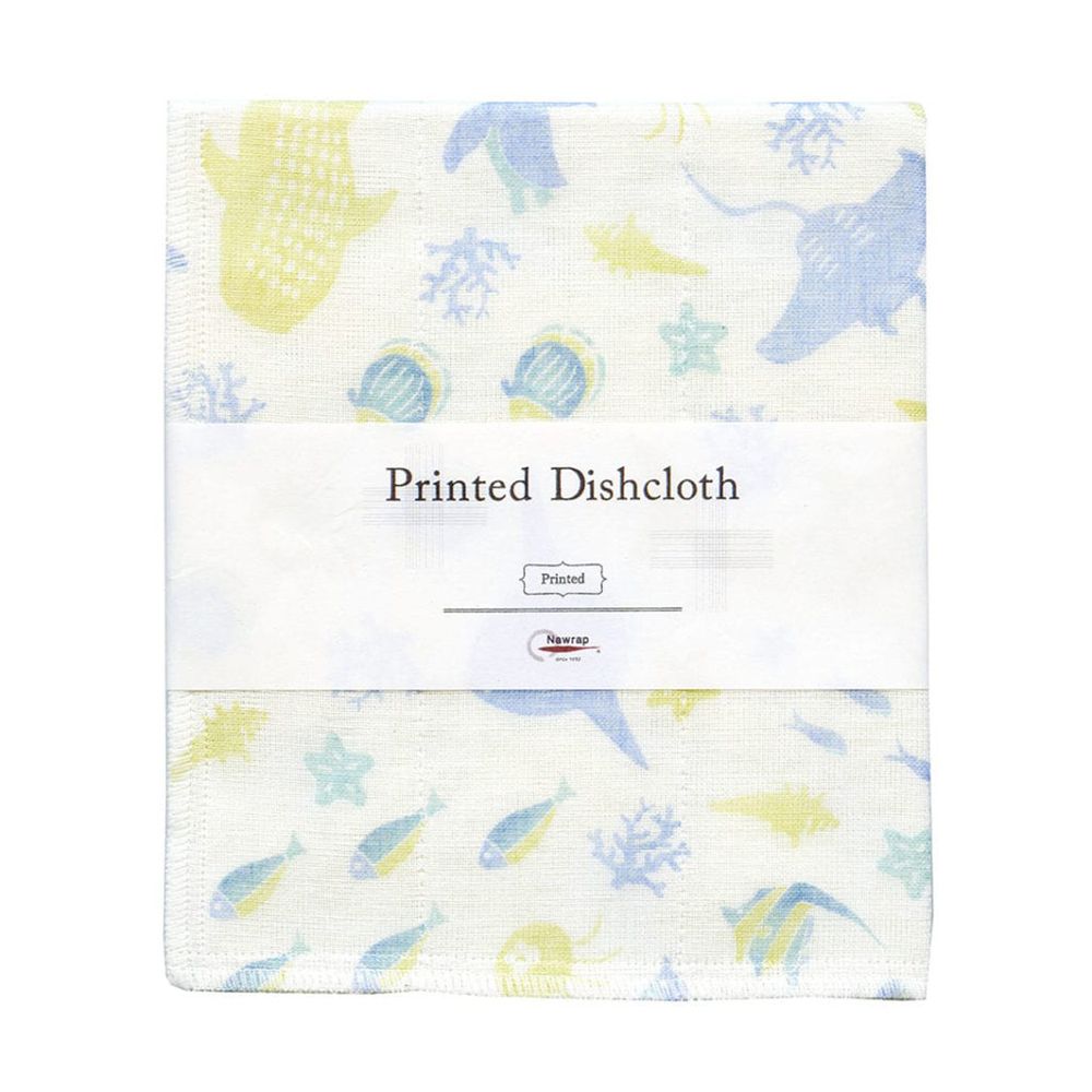 Table linen - Printed Dishcloths / Printed Kimono Dishcloths - NAWRAP