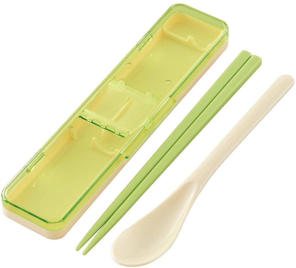 Children's mealtime - 4 POINT LOCK SALAD LUNCH BOX / COMBI BOX SET - THE SKATER CO.,LTD.