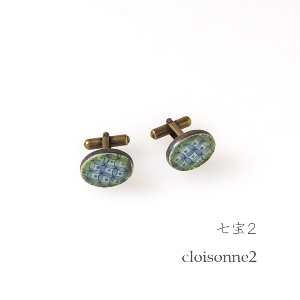 Gifts - KOMON【Traditional Patterns】Cufflinks - NANAYOSHA 2020