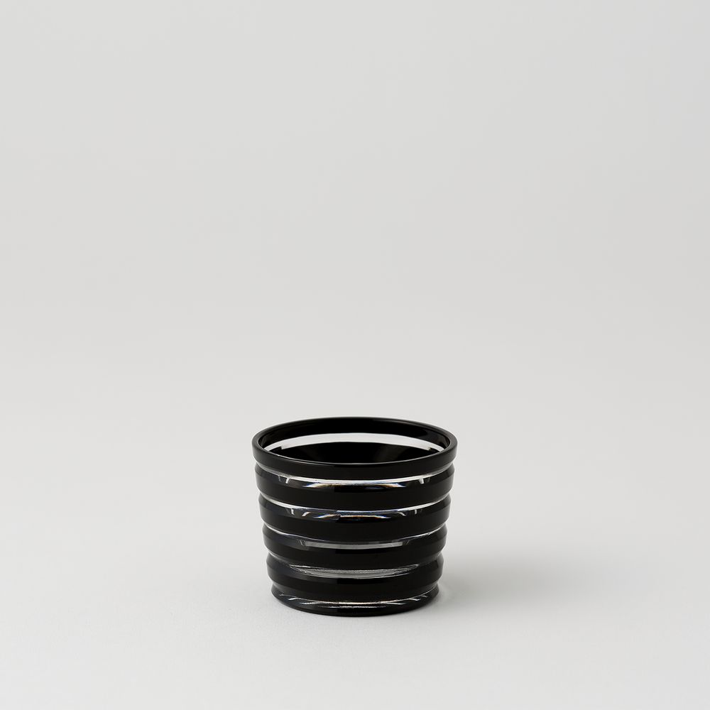 Glass - KUROCO RING Sake cup - KIMOTO GLASS TOKYO