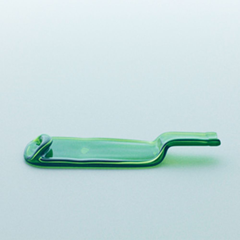 Verres - Plateau M Funew vert - KIMOTO GLASS TOKYO