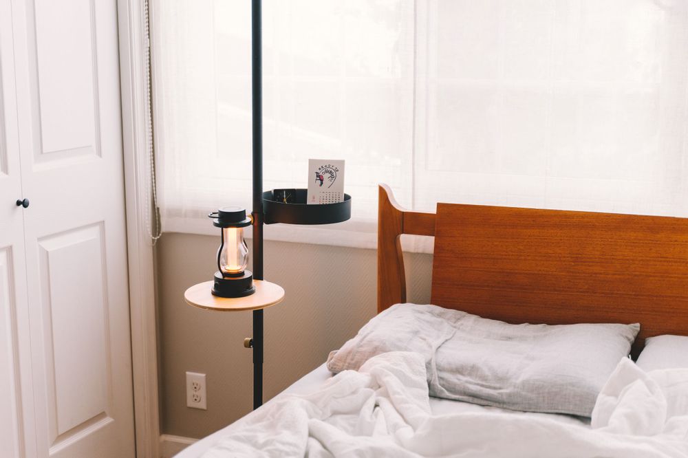 Shelves - 003 Tension Rod C Black (Vertical) - DRAW A LINE