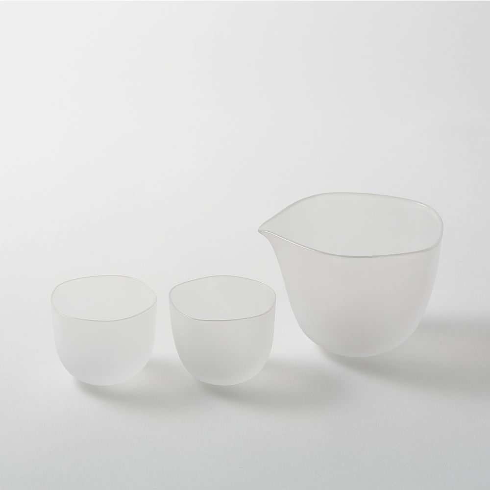 Verres - Set de verre à saké Brume Frost - KIMOTO GLASS TOKYO