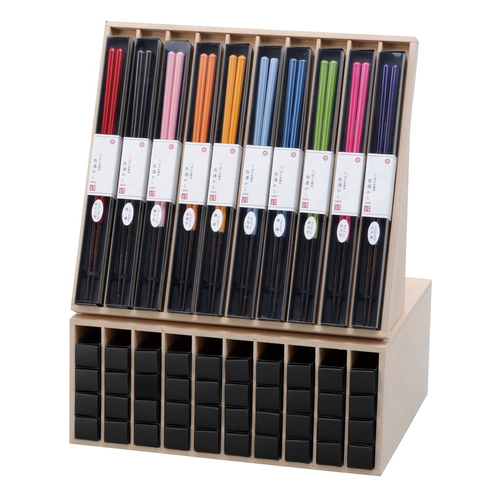 Gifts - Pottery inspired clear color chopsticks - HASHIFUKU