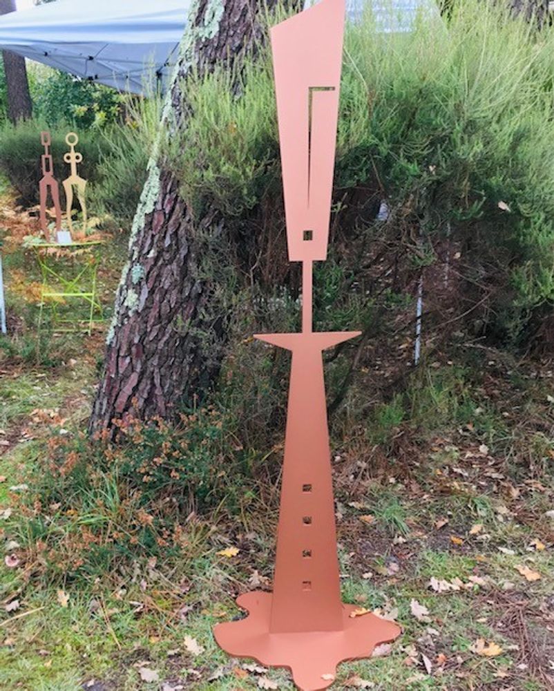 Sculptures, statuettes and miniatures - PUKO® Copper Bronze 180 CM - L'ATELIER DES CREATEURS